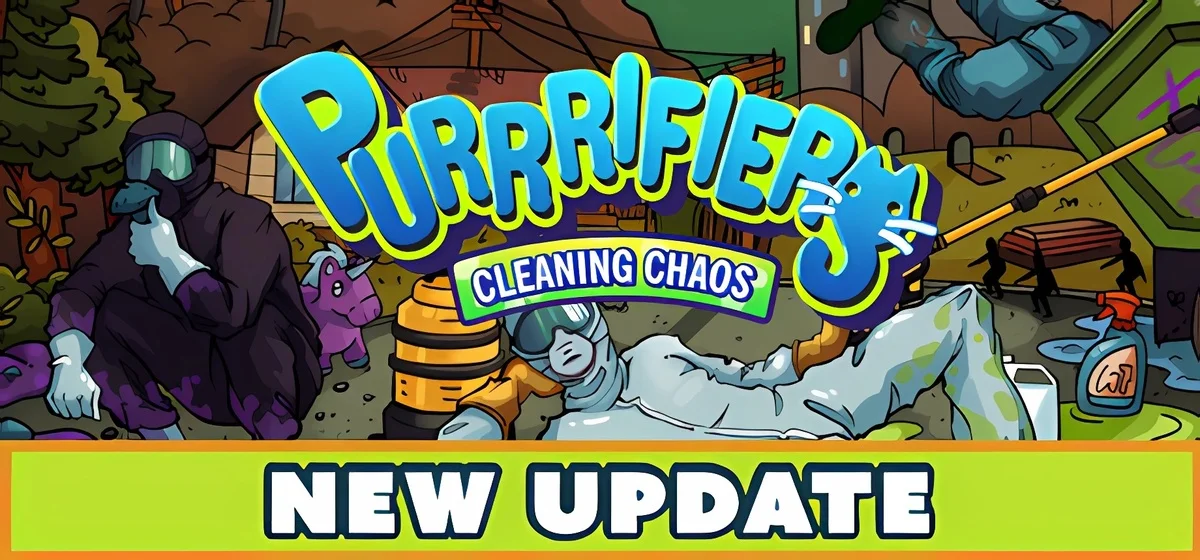 Purrrifiers: Cleaning Chaos – Cats & Goofylike Co-op Build 21241346